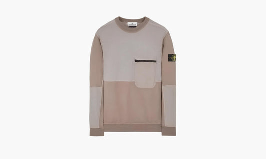 Stone Island Lightweight Cotton Sweatshirt "Light Brown" - 801565677-V0192 | Grailshop