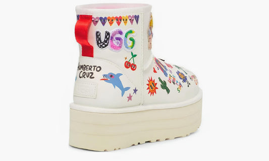 UGG Classic Platform Pop Sketch - 1153065-WHT | Grailshop