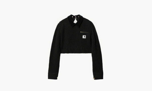 Nike X Sacai WIP FW23 Sweater "Black" - 23-06743-001 | Grailshop