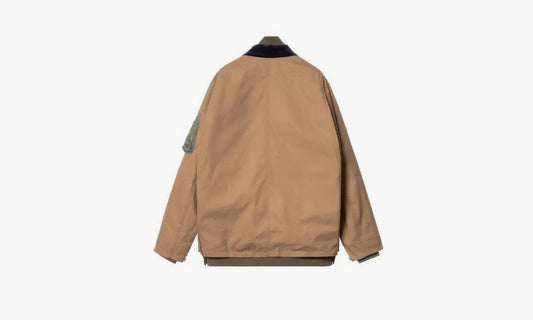 Sacai X Carhartt WIP FW23 Jacket "Brown" - 23-03110M-651 | Grailshop