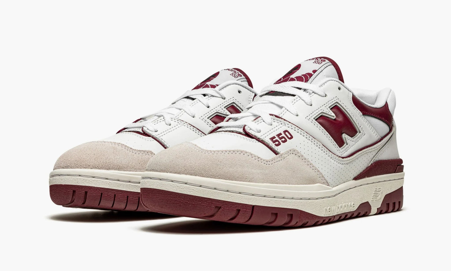 New Balance 550 "Sea Salt Burgundy" - BB550LI1 | Grailshop