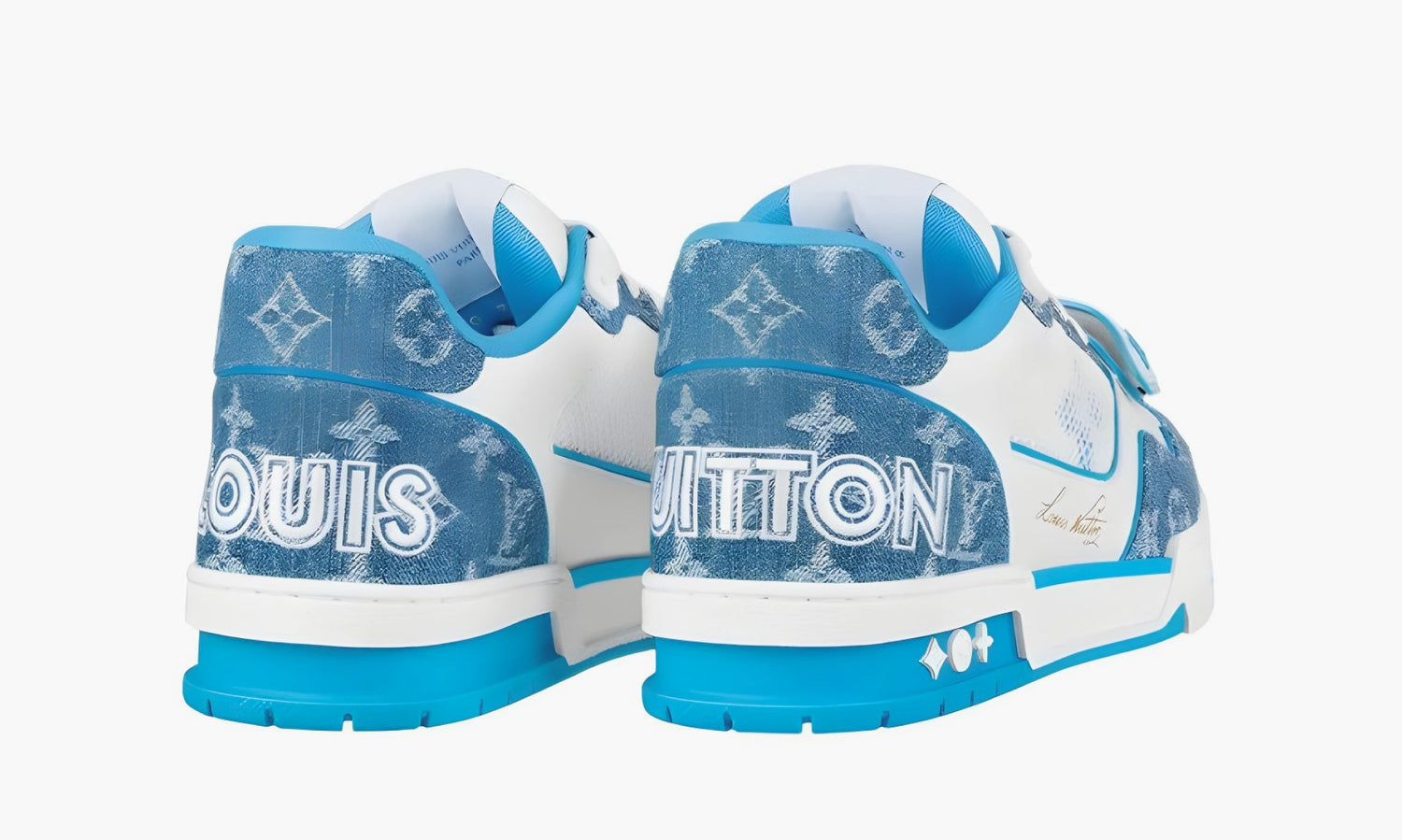 Louis Vuitton Trainer Line Sneaker "Marine" - 1A9ZI6 | Grailshop