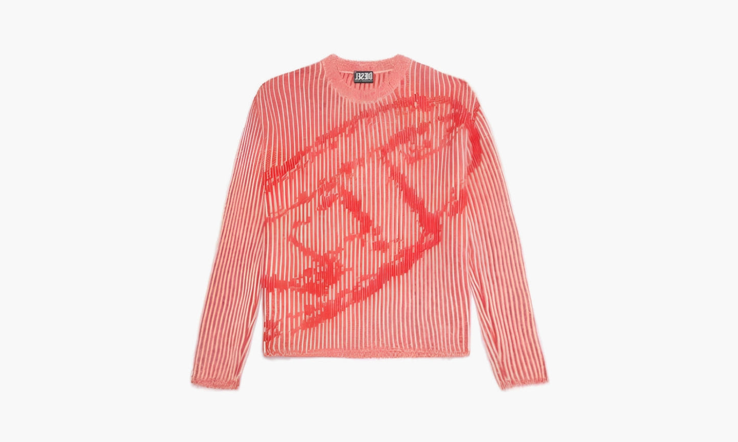 Diesel Logo-jacquard Jumper "Red" - A094810NHAI-1AB | Grailshop