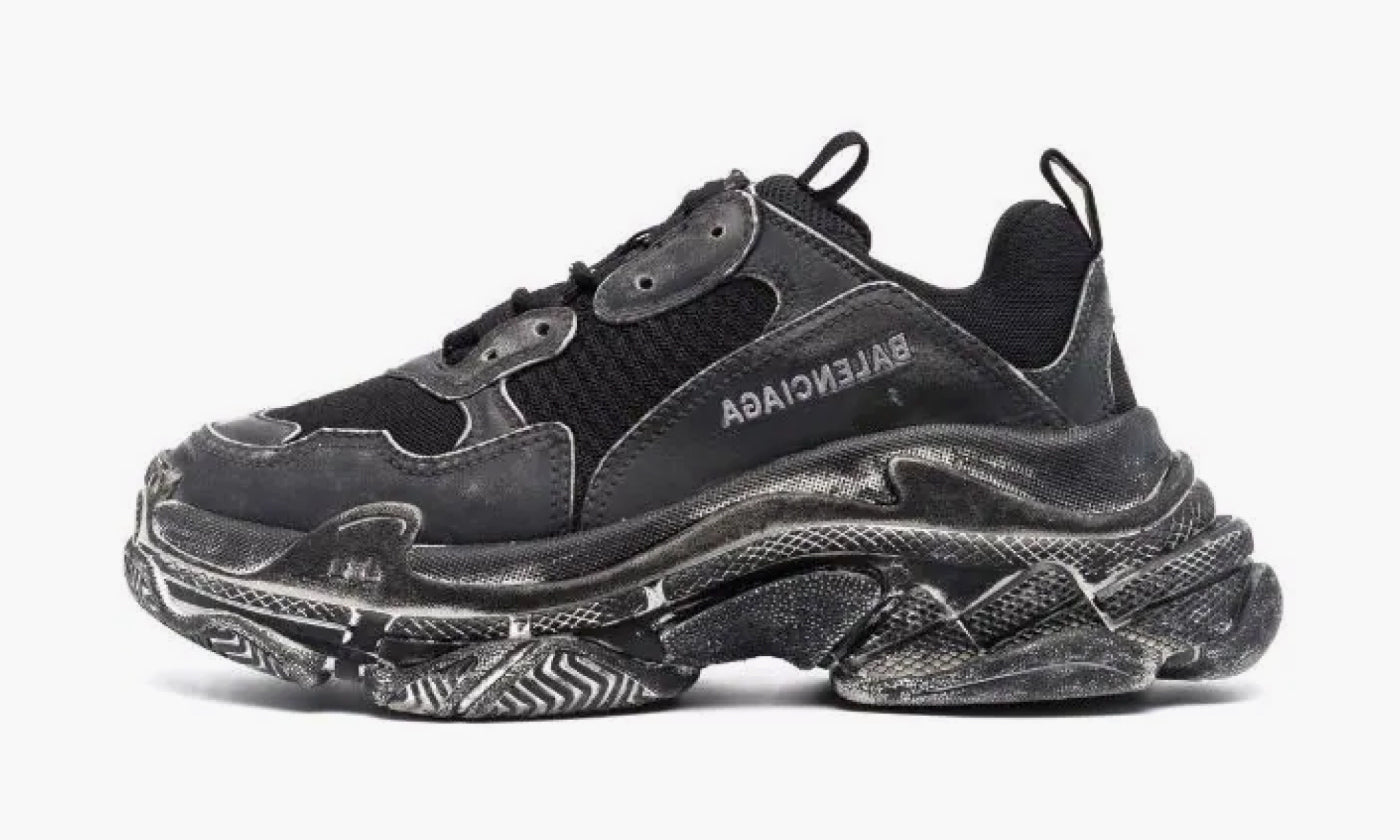 Balenciaga Triple S "Faded Black" - 536737W3CN31000 | Grailshop