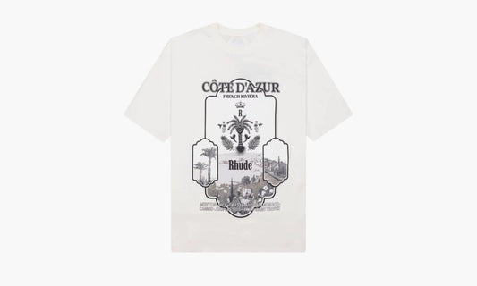 RHUDE Azur Mirror Tee "Vintage White" - SS24TT01012611 | Grailshop