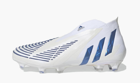 Adidas Predator Edge+ Fg "White Hi-res Blue" - GV7375 | Grailshop