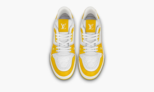 Louis Vuitton Lv Trainer "White Yellow Monogram" - 1AANGJ | Grailshop