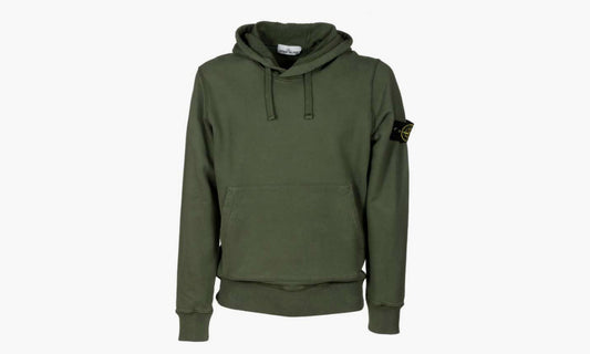 Stone Island Garment Dyed Popover Hoodie "Sage" - 751564120 V0055 | Grailshop