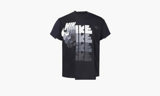 Nike X Sacai T-shirt Hybrid "Black" - CD6310010 | Grailshop