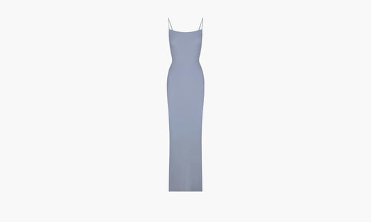 SKIMS Soft Lounge Long Slip Dress "Cyan" - AP-DRS-0596-SLT | Grailshop