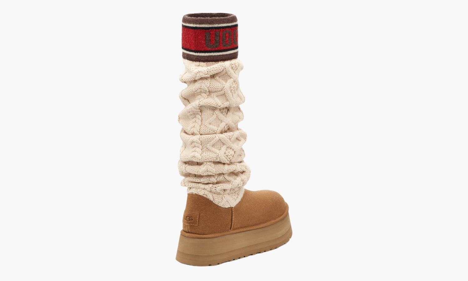 UGG Classic Sweater Letter Tall WMNS "Chestnut" - 1144044 CHE | Grailshop