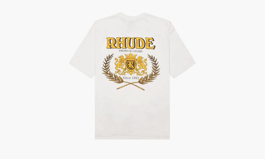 RHUDE Cresta Cigar Tee "Vintage White" - SS24TT04012611 | Grailshop