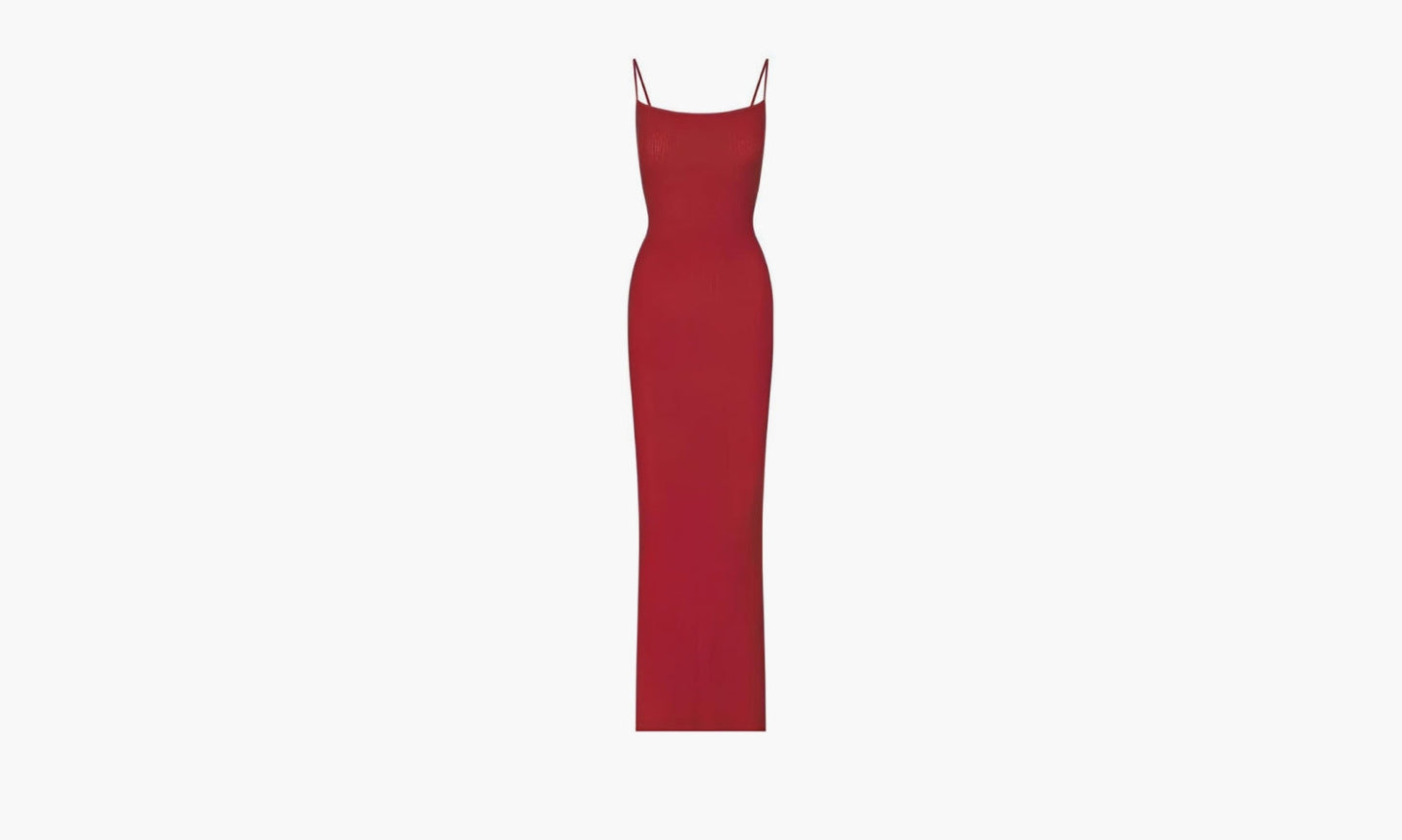 SKIMS Soft Lounge Long Slip Dress "Red" - AP-DRS-0596-BRK | Grailshop