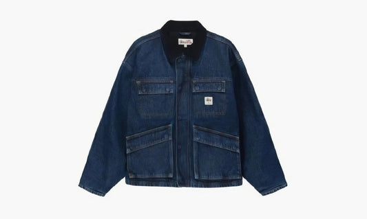 Stussy FW23 Jacket "Washed Denim" - 115688 | Grailshop