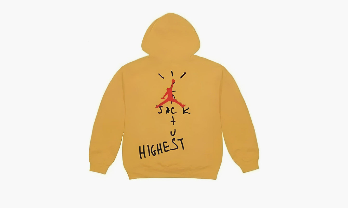 Travis Scott X Jordan Hoodie "Yellow" - TC-374 | Grailshop