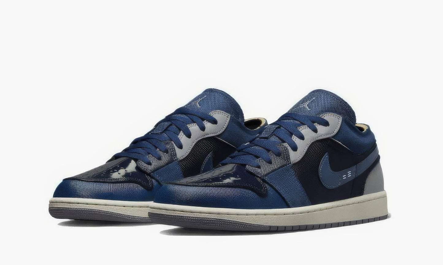 Nike Air Jordan 1 Low SE Craft "Obsidian French Blue Ashen Slate White" - DR8867-400 | Grailshop