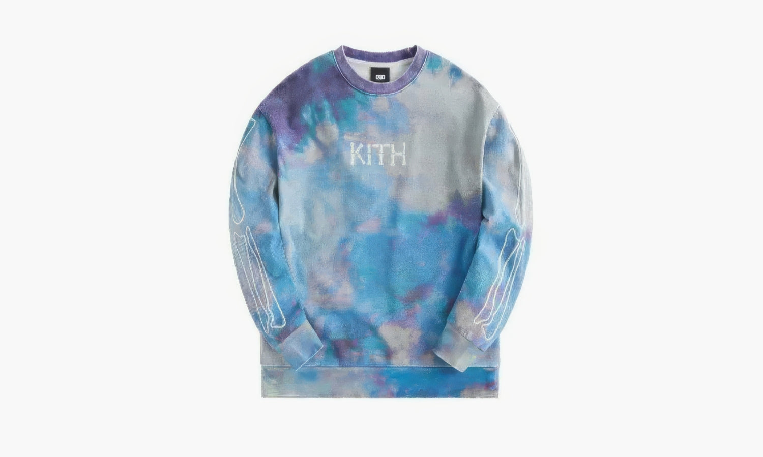 KITH Treats Skeleton Nelson Crewneck "Blue" - KHT030094-481 | Grailshop