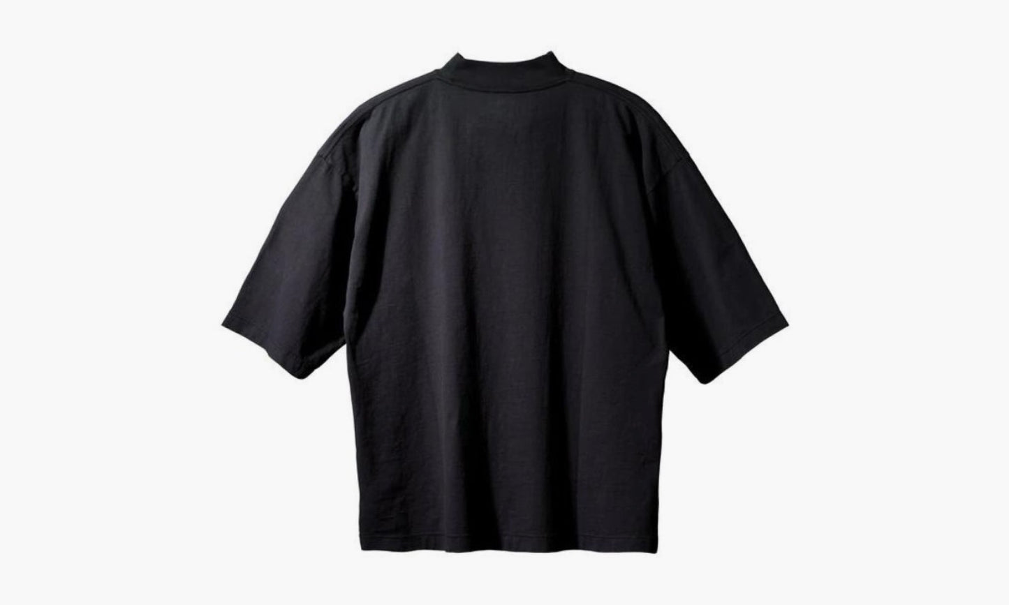 Yeezy X GAP X Balenciaga Logo 3 / 4 Sleeve Tee "Black" - YEEZY-SS22-038 | Grailshop