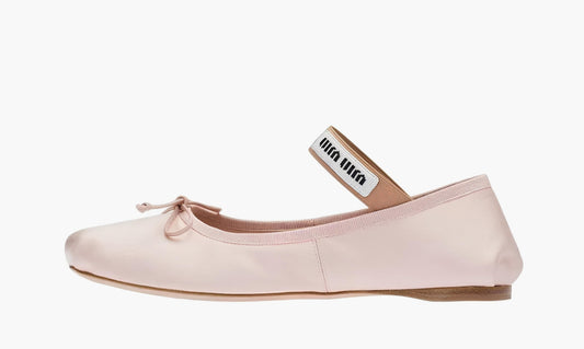 Miu Miu Satin Ballerinas "Orchid Pink" - 5F794D_QU6_F0615_F_A005 | Grailshop