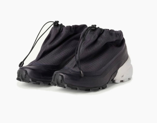 "Cross Low Drawstring Black"