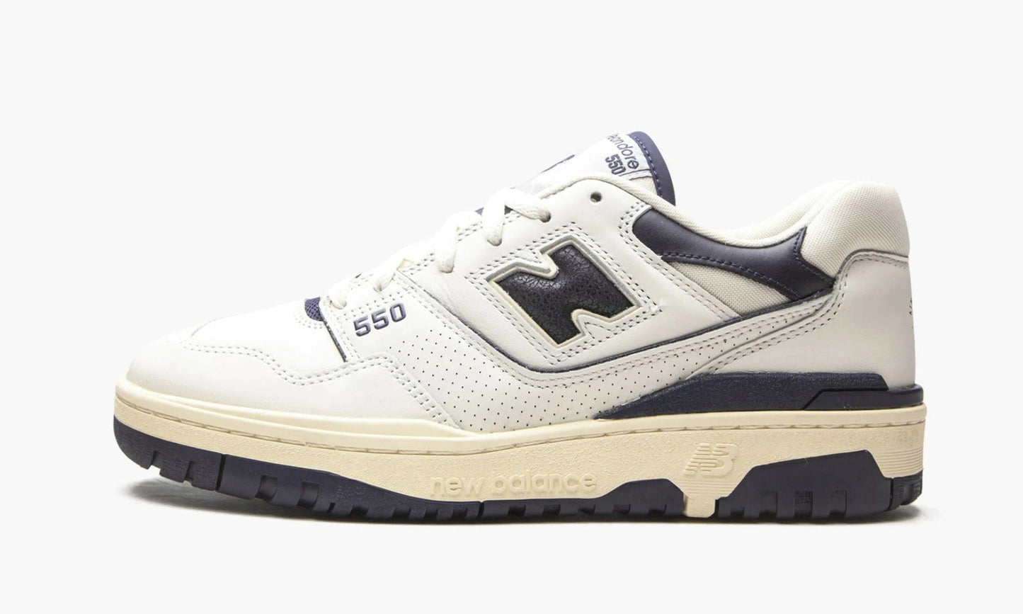 New Balance 550 "Aime Leon Dore - White Navy" - BB550ALF | Grailshop