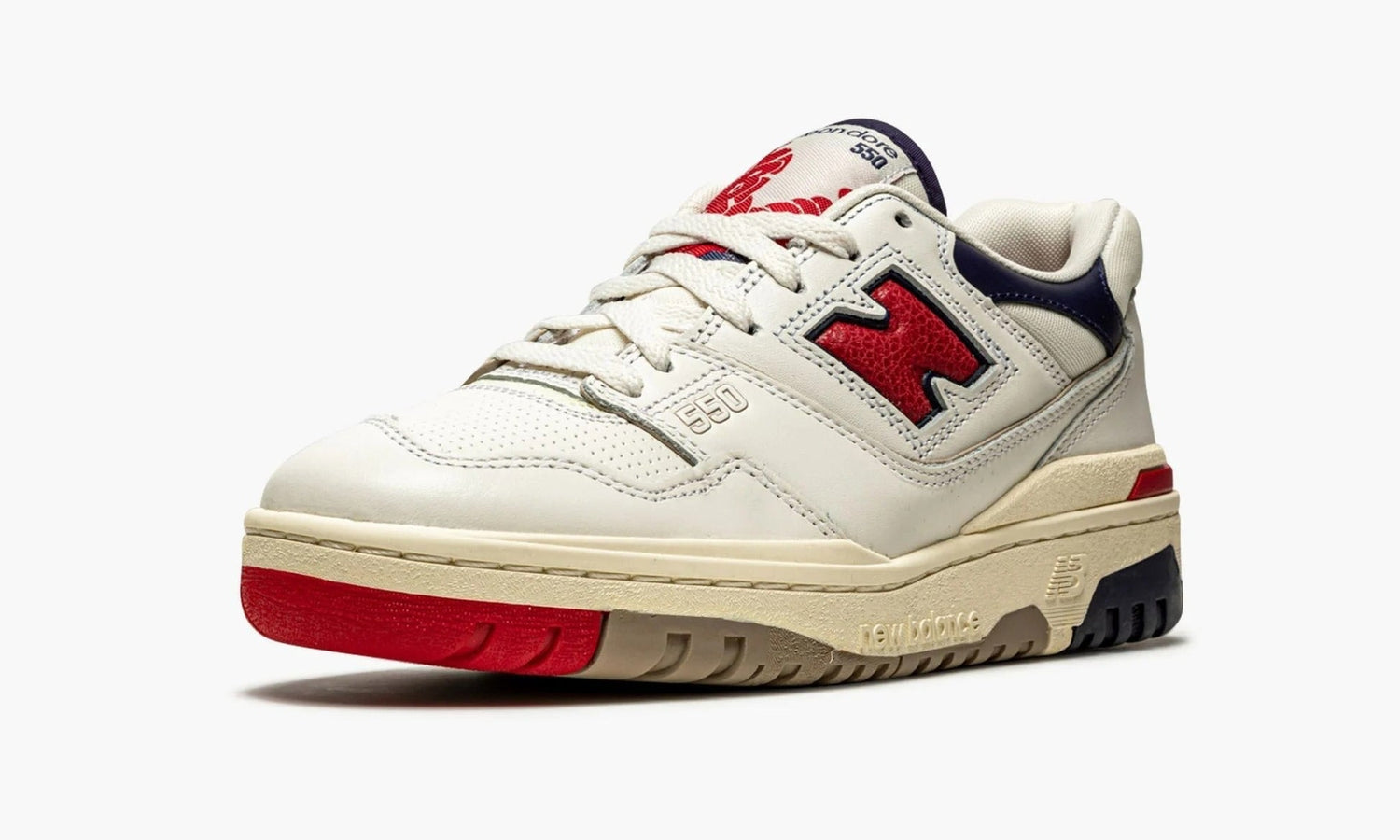 New Balance 550 "Aime Leon Dore - White Navy Red" - BB550A3 | Grailshop