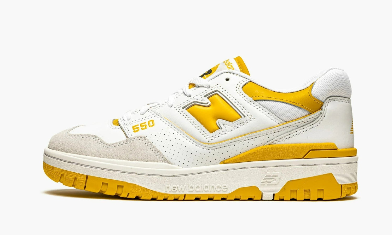 New Balance 550 "Sea Salt - Varsity Gold" - BB550LA1 | Grailshop