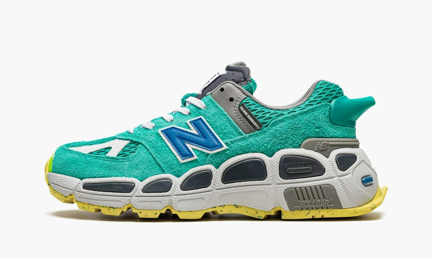 New Balance 574 YURT "Salehe Bembury - Universal Communication Emerald Sky" - MS574YSD | Grailshop