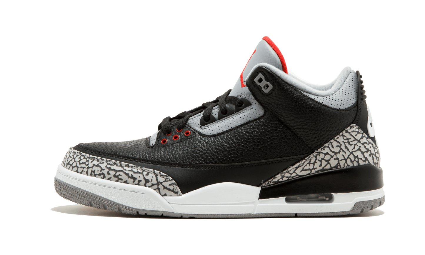 Nike aj3 black cement deals
