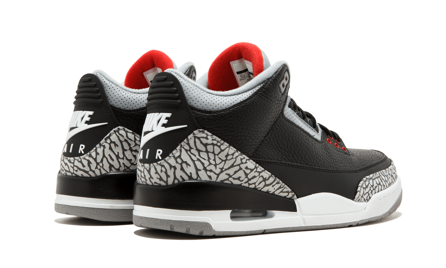 Air Jordan 3 Retro OG “Black/Cement” - 854262 001 | Grailshop