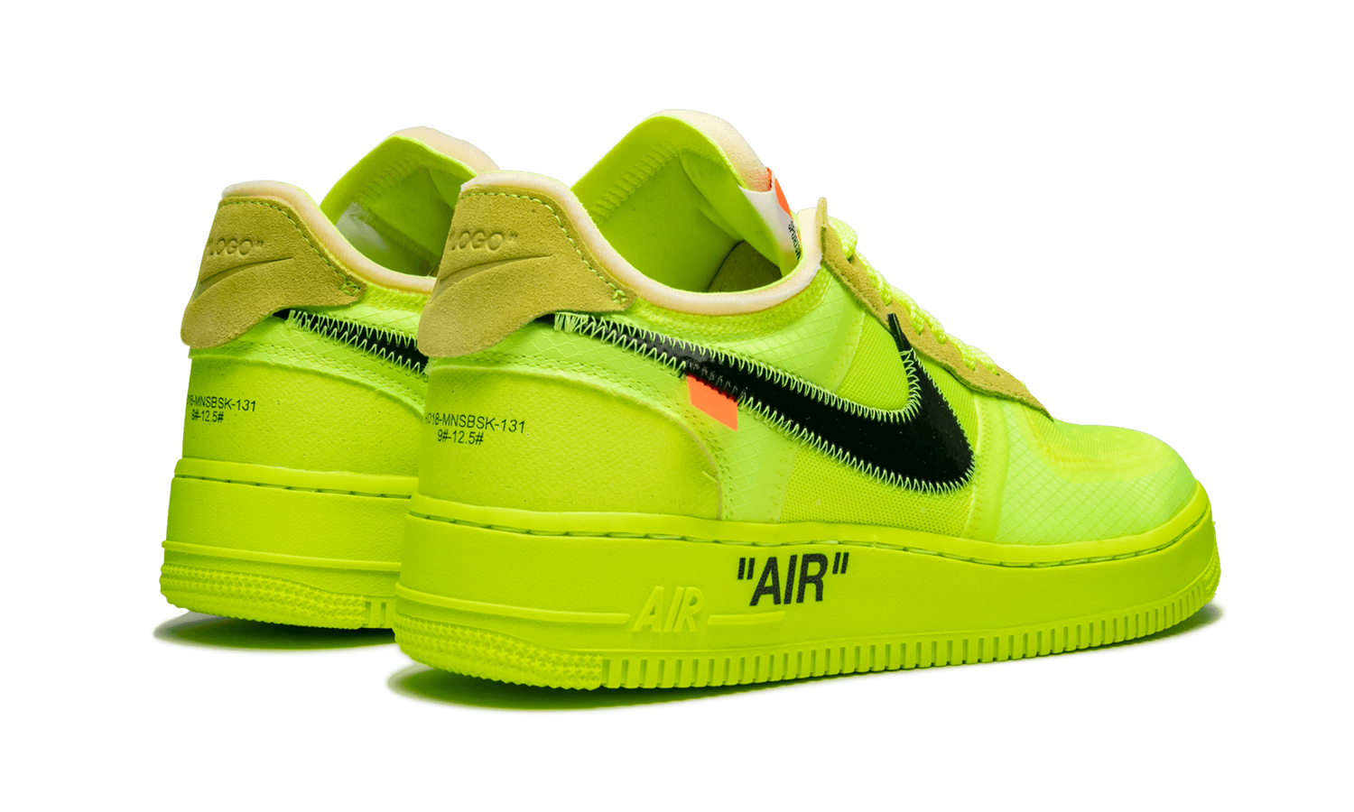 The 10: Nike Air Force 1 Low “Off-White Volt” - AO4606 700 | Grailshop