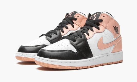 Air Jordan 1 Mid GS "Crimson Tint Toe" - 554725 133 | Grailshop
