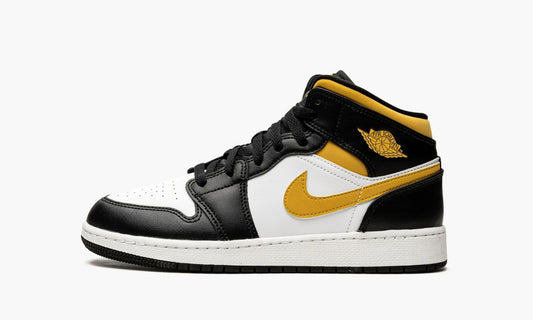 Air Jordan 1 Mid GS "White Pollen Black" - 554725 177 | Grailshop