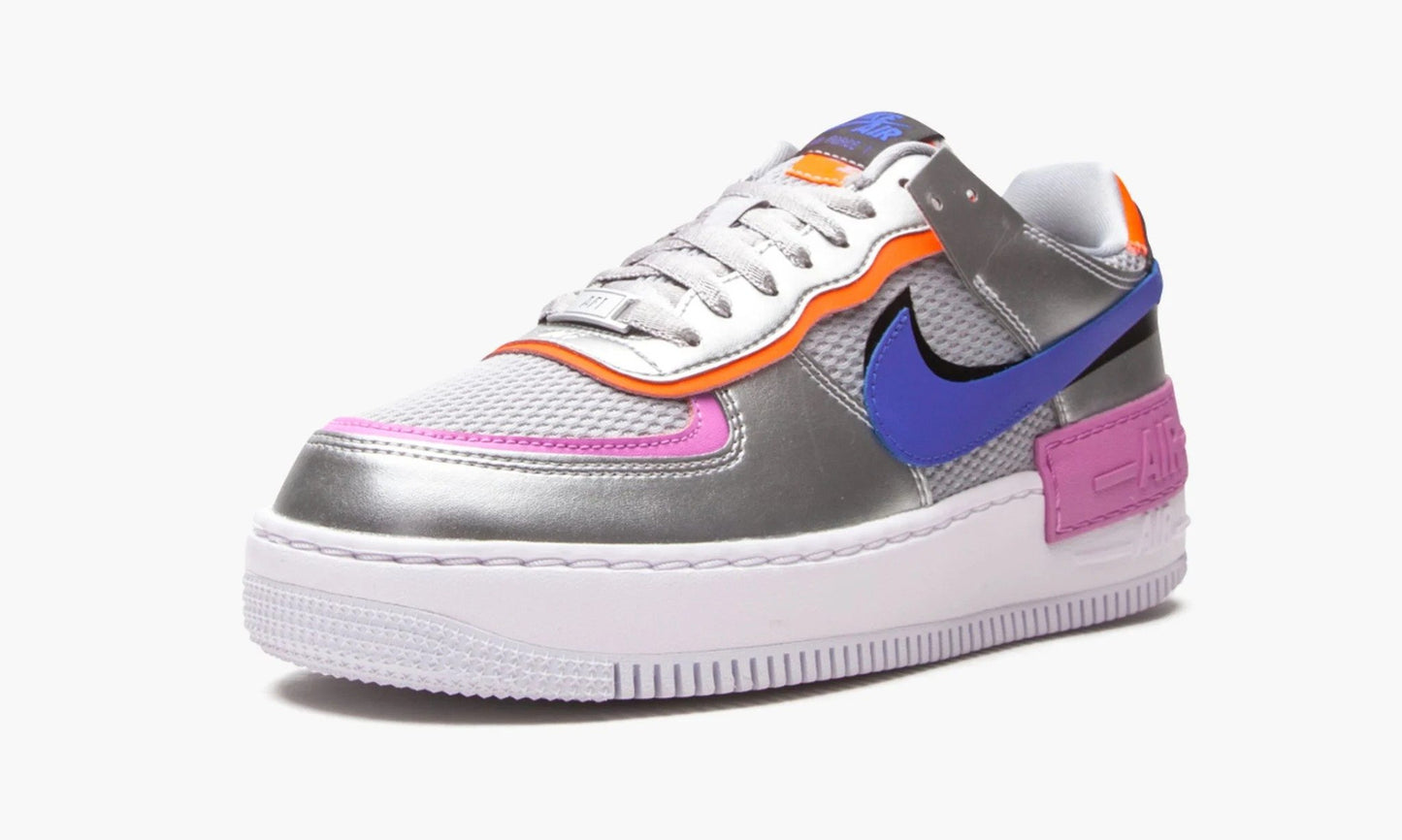 Force 1 Low Shadow WMNS “Metallic Silver”