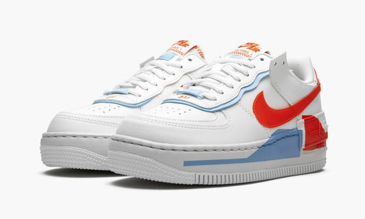 Force 1 Low Shadow WMNS “Summit White Team Orange”