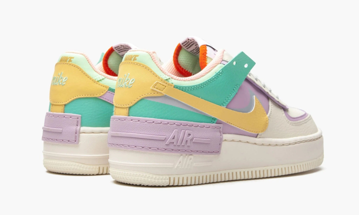 Force 1 Low Shadow WMNS “Pale Ivory / Pastel Multicolor”