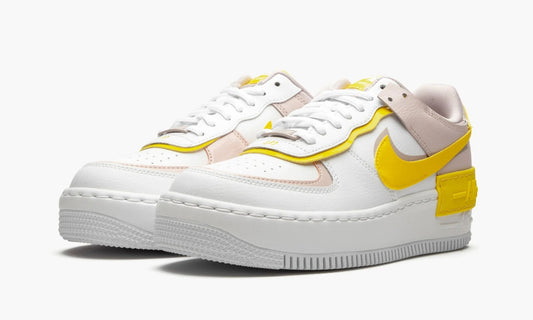 Force 1 Low Shadow WMNS “White Barely Rose Speed Yellow”
