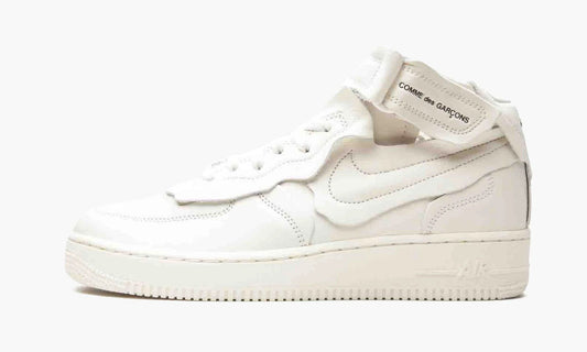 Air Force 1 Mid "Comme des Garcons White" - DC3601 100 | Grailshop