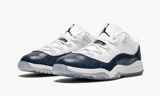 Air Jordan 11 Retro Low LE PS "Navy Snakeskin"