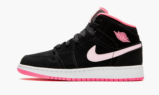 Air Jordan 1 Mid GS "Black Digital Pink"