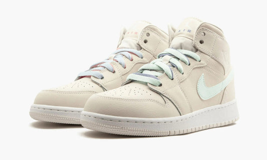 Air Jordan 1 Mid GS "Multi-Color Swoosh Phantom"