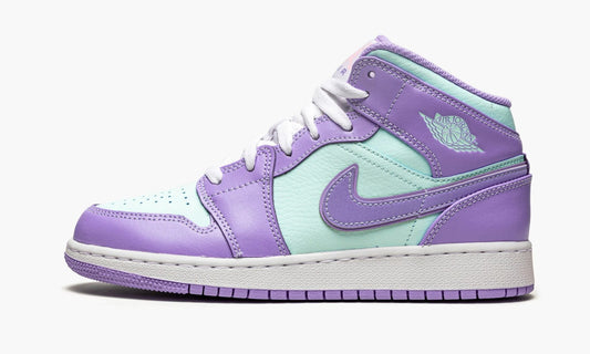 Air Jordan 1 Mid GS "Aqua blue" - 554725 500 | Grailshop