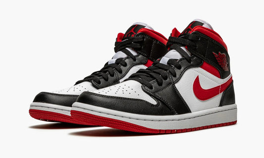 Air Jordan 1 Mid "Gym Red Black White" - 554724 122 | Grailshop