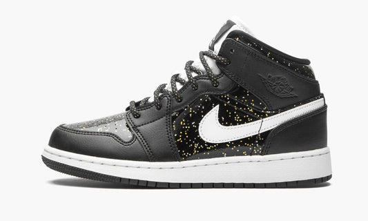 Air Jordan 1 Mid SE GS "Black Glitter" - AV5174 001 | Grailshop