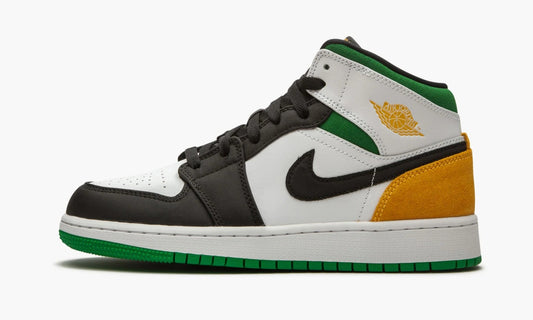 Air Jordan 1 Mid SE GS "Laser Orange / Lucky Green" - BQ6931 101 | Grailshop