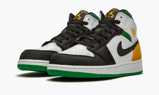 Air Jordan 1 Mid SE GS "Laser Orange / Lucky Green" - BQ6931 101 | Grailshop