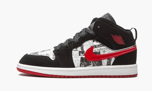 Air Jordan 1 Mid SE PS "Newspaper Air Times"