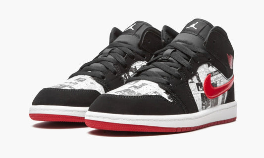 Air Jordan 1 Mid SE PS "Newspaper Air Times"