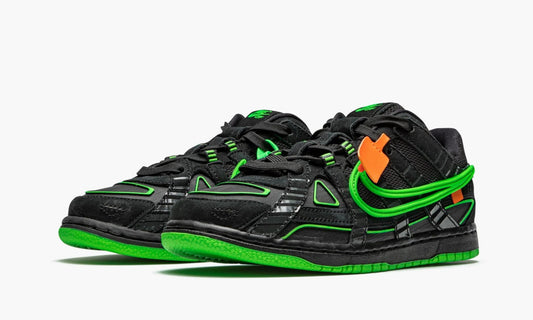 Air Rubber Dunk PS "Off-White - Green Strike" - CW7410 001 | Grailshop