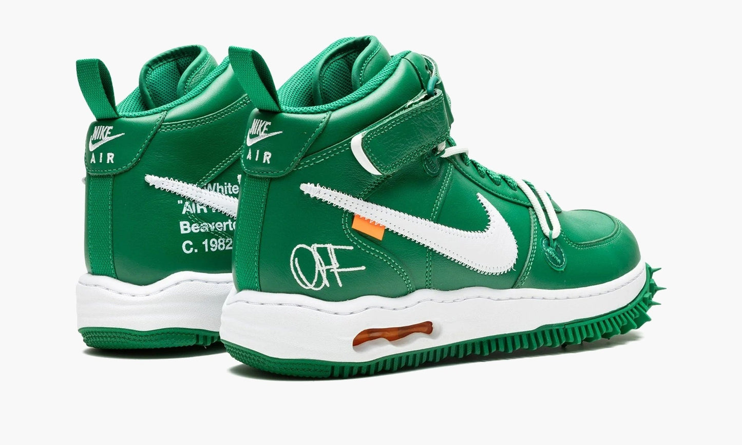 Air Force 1 Mid "Off-White - Pine Green" - DR0500 300 | Grailshop